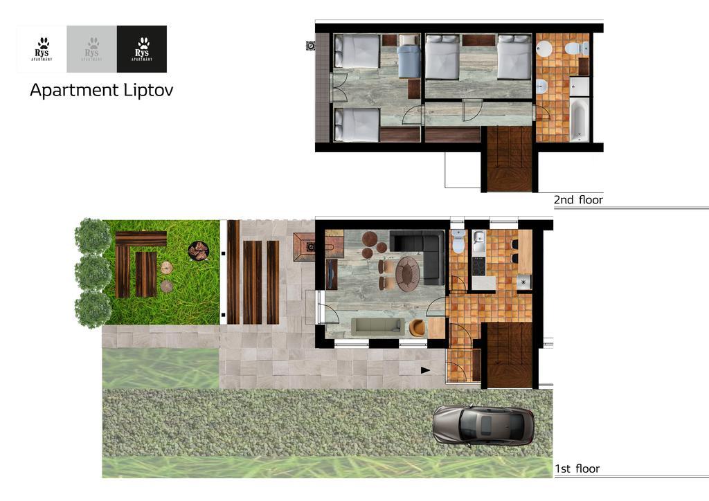 Rys Apartmany - Liptov Liptovský Mikuláš Exterior foto